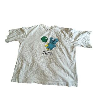 Cream Graphic T-Shirt
